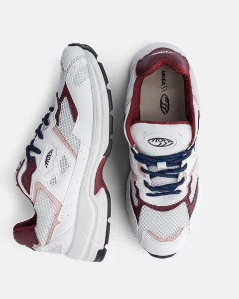 MoEa MoEa Sneakers Rush - White - Grapes, Pink, – Produktbild 3 von 5