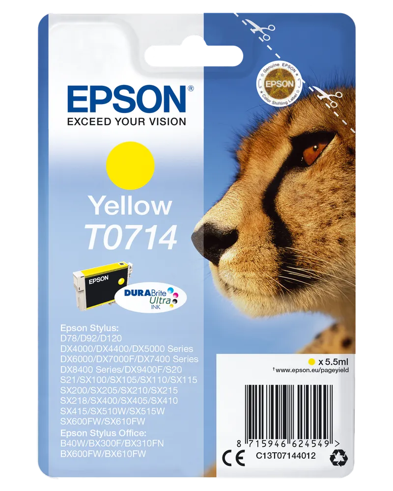 Epson Epson Tintenpatrone T071440 gelb – Produktbild 4 von 4