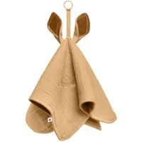 BIBS BIBS Kuschelweiches Schnuffeltuch, 3-lagig "Cuddle Kangaroo Desert" sand Maße 40 x 40 cm – Produktbild 1 von 1