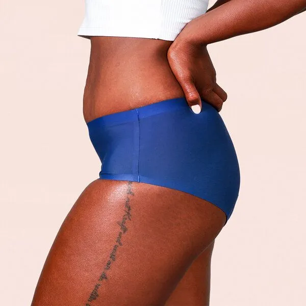 Taynie Mittelstarke Periodenunterwäsche Nahtlos Biozidfrei 60°C Taynie Seamless, Darkblue, – Produktbild 4 von 4