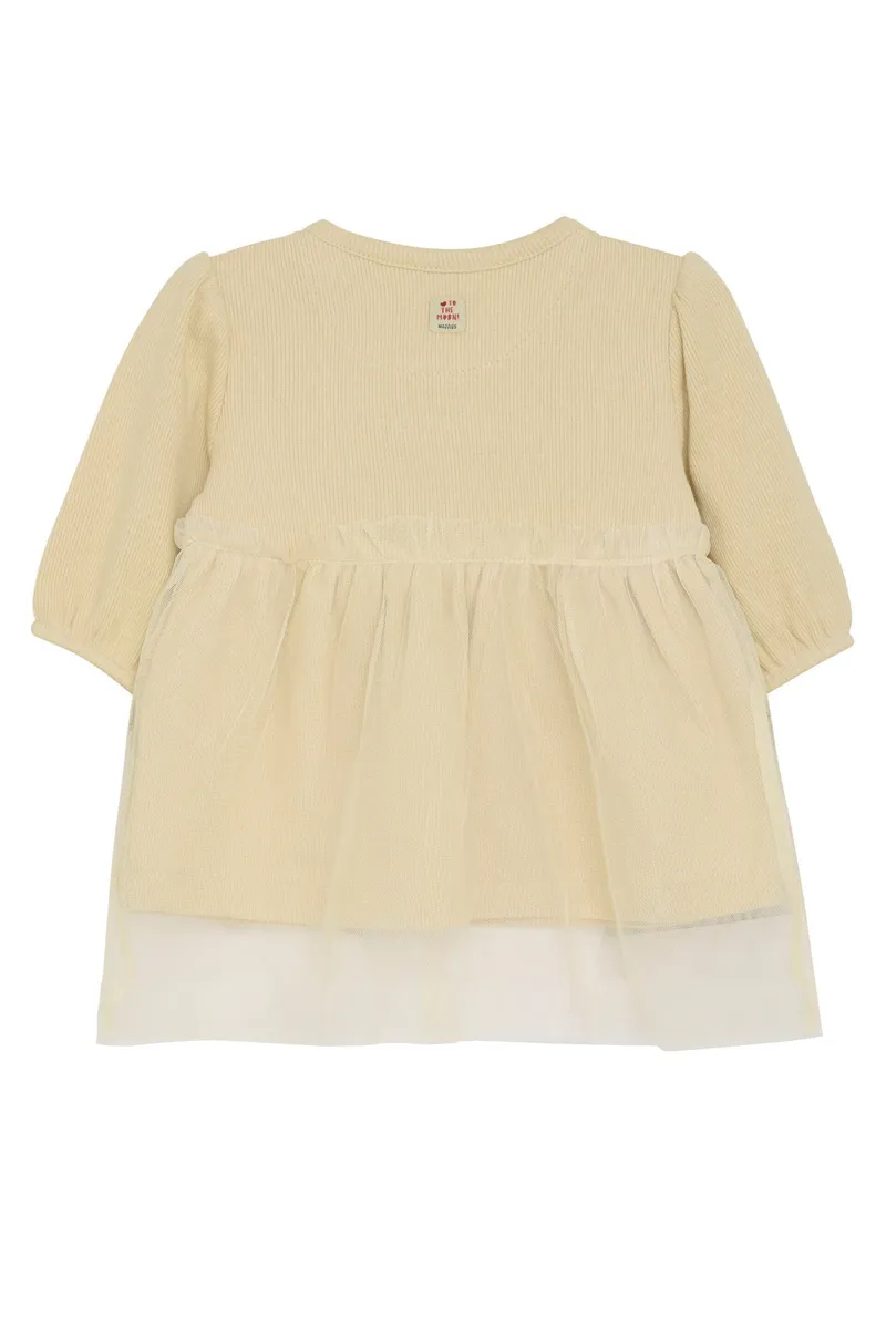 Noppies Baby Kleid Talihina, Grau, – Produktbild 1 von 3