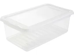 Keeeper Keeeper 4er-Pack Aufbewahrungsbox "Bea" mit Deckel, air control, 4 x 5,5 l, transparent – Produktbild 1 von 1