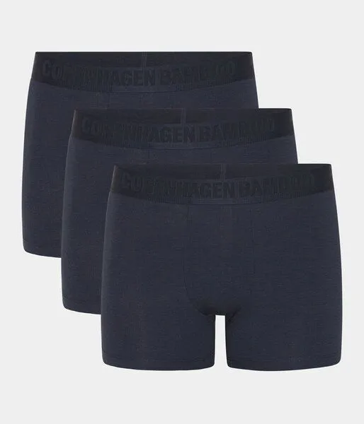 Copenhagen Bamboo 3 Paar Unterhosen aus Bambus in marineblau – Produktbild 1 von 2