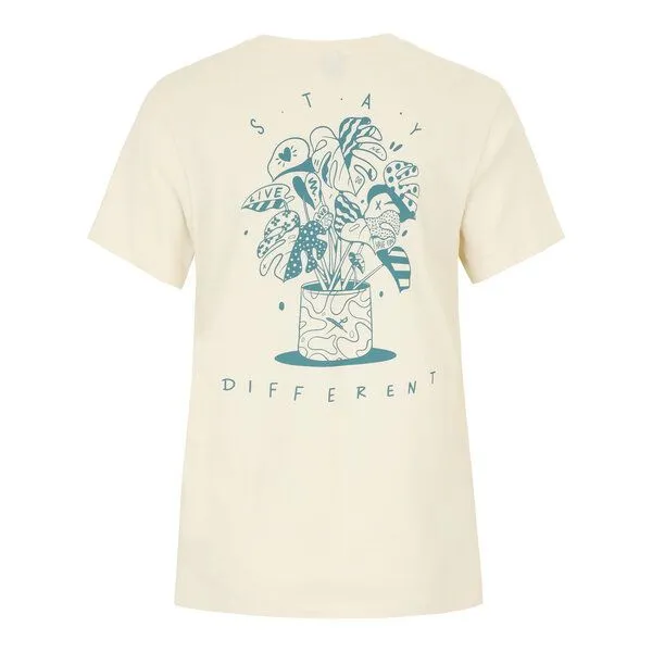 Iriedaily Iriedaily Monstera T-Shirt, Undyed (natur), – Produktbild 2 von 4