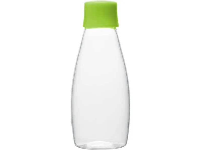 retap retap Trinkflasche "GO" 0,5 l aus Glas mit Schraubverschluss, Forest green, – Produktbild 1 von 1