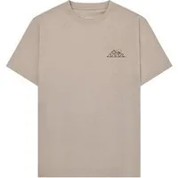 KnowledgeCotton Apparel KnowledgeCotton Apparel T-Shirt mit Stickerei aus Bio-Baumwolle, Beige-light-feather-gray, – Produktbild 1 von 1
