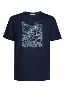 GreenBomb GREENBOMB Nature Sea Vibes Fusion - Lässiges T-Shirt aus Bio-Baumwolle / hochwertiger Print / GOTS / Fair & Vegan – Produktbild 1 von 1