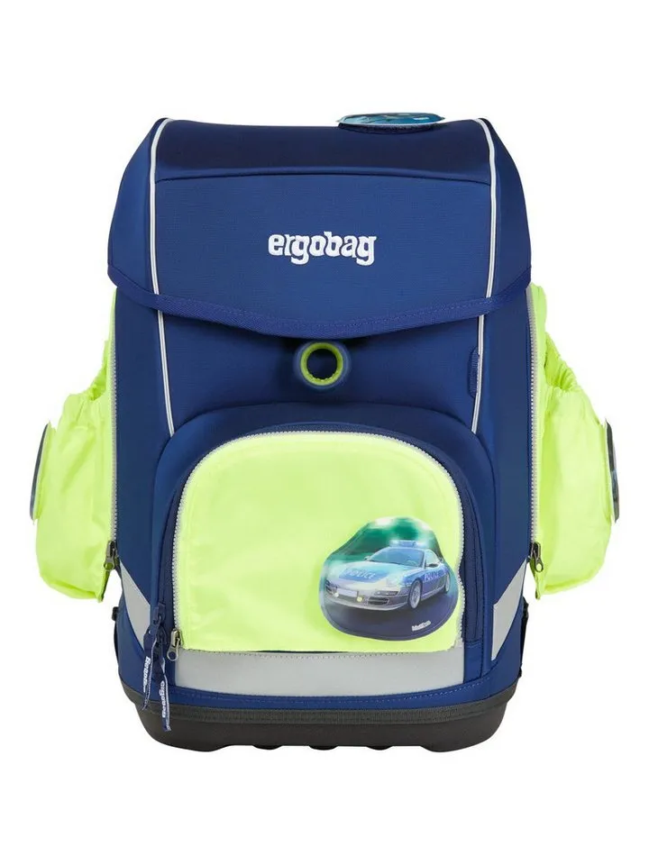 Ergobag Ergobag Schulranzen pack Seitentaschen Zip Set (3-tlg), reflektierend, Gelb, – Produktbild 2 von 3