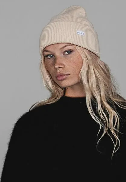 Lou-i Lou-i Baumwollmütze Made in Germany - Bequeme Wintermütze, Natur, – Produktbild 1 von 4
