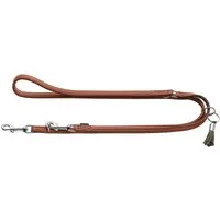Hunter Hunter verstellbare Hundeführleine portofino cognac 1,5 cm – Produktbild 1 von 1