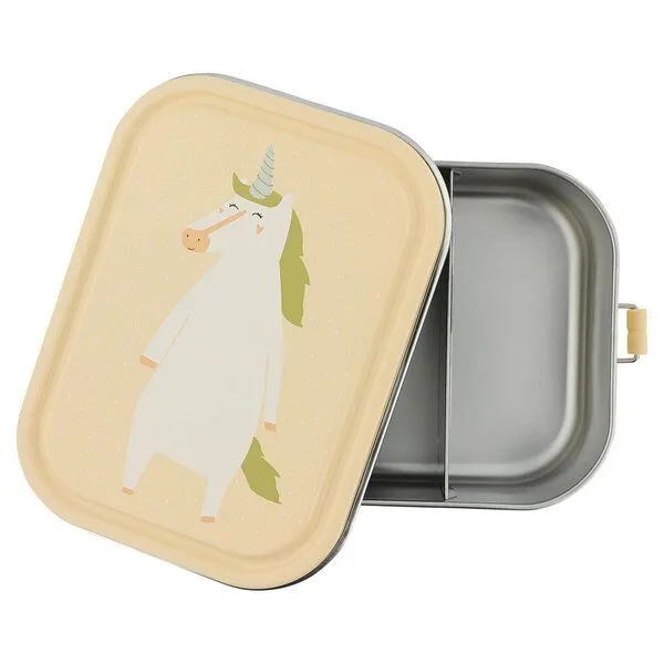 TRIXIE TRIXIE – Kinderbrotdose – Lunchbox aus Edelstahl – groß, Grey, – Produktbild 8 von 8