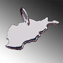 S.W.w. Schmuckwaren S.W.w. Schmuckwaren Afghanistan Kettenanhänger in 925 Silber – Produktbild 2 von 2