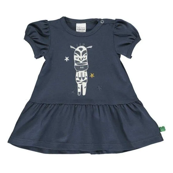 Fred's World by Green Cotton Fred's World by Green Cotton Kleid Animal, Navy, – Produktbild 1 von 2