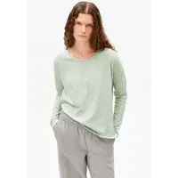 ARMEDANGELS ARMEDANGELS XIANAA STRIPES Damen Longsleeve aus Bio-Baumwolle, Oatmilk-foam, – Produktbild 1 von 1
