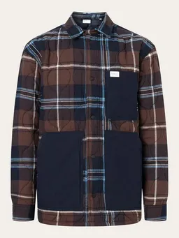 KnowledgeCotton Apparel KnowledgeCotton Apparel Herren "OVERSIZE CHECK OVERSHIRT" – Produktbild 1 von 1