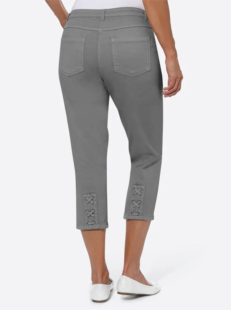 Witt 3/4-Jeans light grey-denim, Light grey-denim, – Produktbild 2 von 3