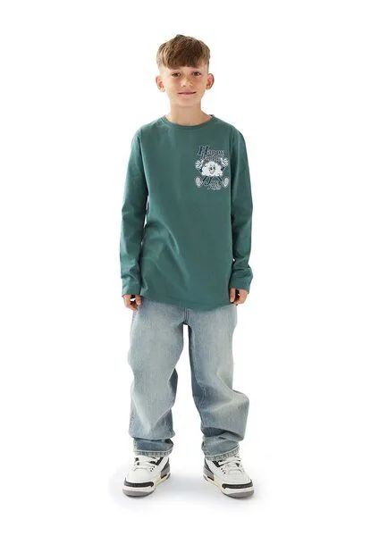 Band of Rascals Band of Rascals Joy Joy Longsleeve, Sage, – Produktbild 3 von 4