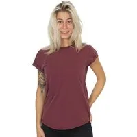 Life Tree Life-Tree Shirt aus Biobaumwolle für Damen "Basic" Stone Washed Green/Red/Blue, Rot, – Produktbild 1 von 1