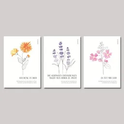 Fines Papeterie Fines Papeterie Grußkarten Set mit Kräutern – Produktbild 1 von 1