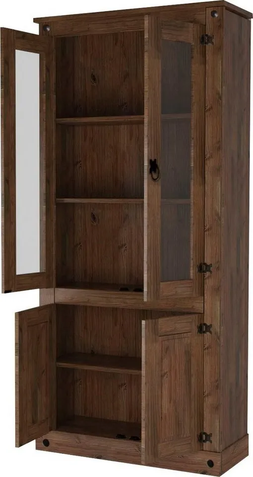 OTTO home Vitrine, Braun, – Produktbild 3 von 5