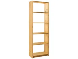 Regal 'Greta' B 60 x H 186 cm gelaugt geölt – Produktbild 1 von 1