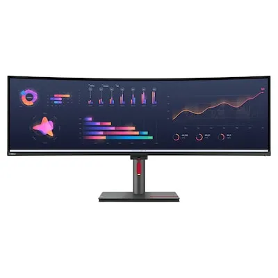 Lenovo Lenovo ThinkVision P49w-30 - LED-Monitor - gebogen - 124.5 cm (49") – Produktbild 5 von 5