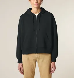 UNIPOLAR UNIPOLAR Damen vegan Reißverschluss Hoodie Idai – Produktbild 1 von 1