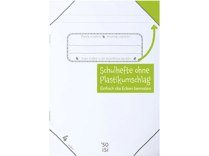Soisi Soisi Recycling-Schulheft DIN A5 Nr. 4 liniert – Produktbild 1 von 1