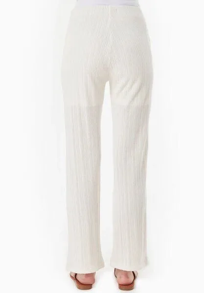 ORGANICATION ORGANICATION Hose aus Bio-Baumwolle, Off white, – Produktbild 2 von 4