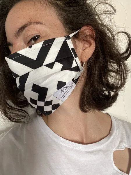 Sophia Schneider-Esleben Sophia Schneider-Esleben Mask QR White – Produktbild 1 von 2