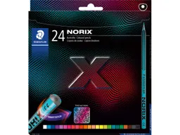 Staedtler STAEDTLER Buntstifte "NORIX" farbig sortiert, 24 Stk. – Produktbild 1 von 1