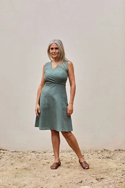 TIRALAHILACHA TIRALAHILACHA Fara Dress, Blau, – Produktbild 1 von 4