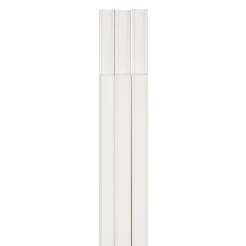 Hama Hama Kabelkanal, 3 Stück, selbstklebend, eckig, 100 x 2,1 x 1 cm, PVC, Weiß, – Produktbild 2 von 6
