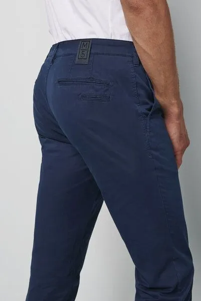 M 5 BY MEYER M 5 BY MEYER CASUAL BIO-BAUMWOLLCHINO, Blau (marine), – Produktbild 5 von 5