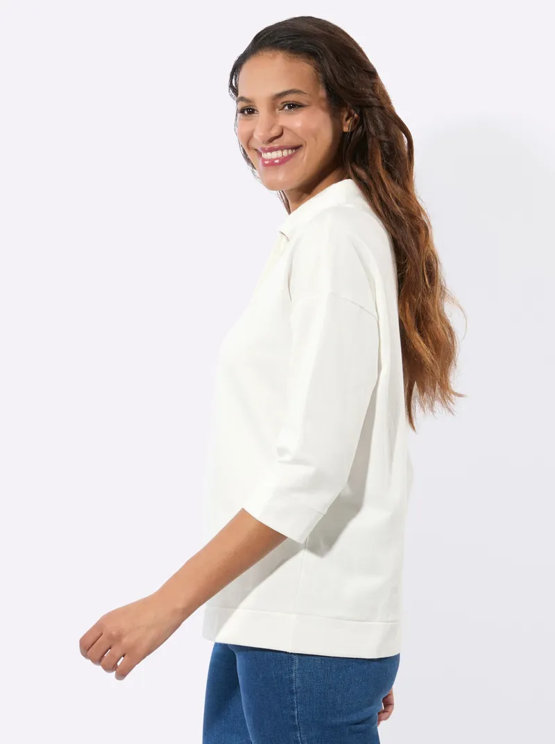 Witt Sweatshirt ecru, Ecru, – Produktbild 2 von 2