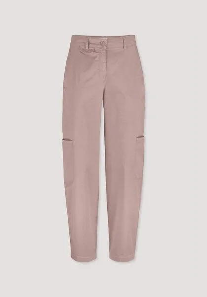 hessnatur hessnatur Hose Soft Utilty Cargo Relaxed aus Bio-Baumwolle, Rosé, – Produktbild 4 von 4
