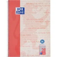 OXFORD OXFORD Recycling Collegeblock A4+, 80 Blatt, kariert mit Doppelrand, 90 g/m² – Produktbild 1 von 1