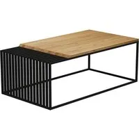 Couchtisch 'Paul', Wildeiche, 100 x 40 x 60 cm – Produktbild 1 von 1
