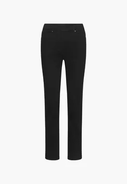LAURIE LAURIE Damen vegan Jeans Hannah Regular Mittellang Schwarz – Produktbild 1 von 1