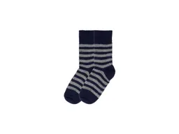 hirsch natur hirsch natur Damen Socken Bio-Schurwolle geringelt – Produktbild 1 von 1