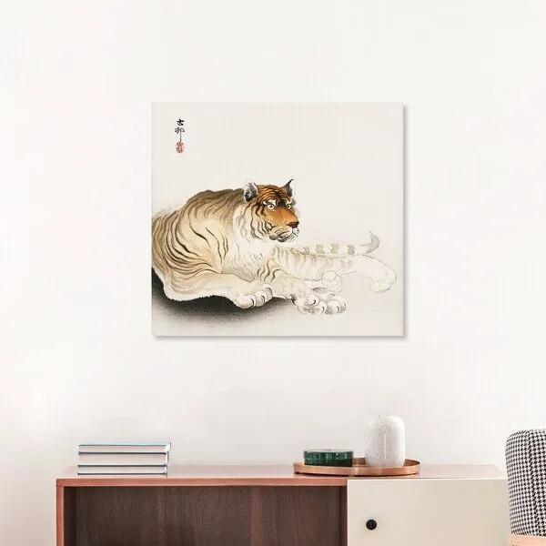 Photocircle Photocircle Poster / Leinwandbild - Tiger von Ohara Koson – Produktbild 3 von 4