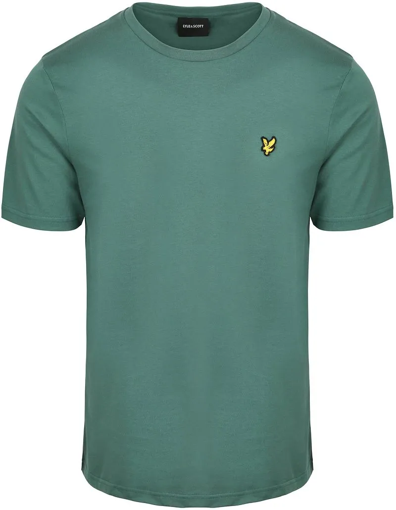 Lyle and Scott Lyle and Scott T-Shirt Everglade Grün - Größe M, Dunkelgrün, – Produktbild 2 von 5