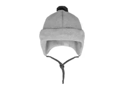 Maximo Maximo Fleecemütze GOTS MINI-Mütze,Baumwollfleece Pompon, Umschlag, Band (1-St) Baumwollfleece – Produktbild 1 von 1
