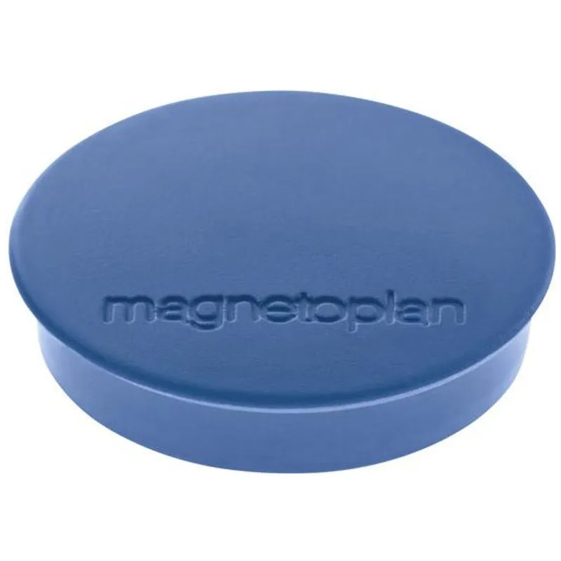 magnetoplan 10 magnetoplan Magnete 'Discofix standard' dunkelblau – Produktbild 2 von 3