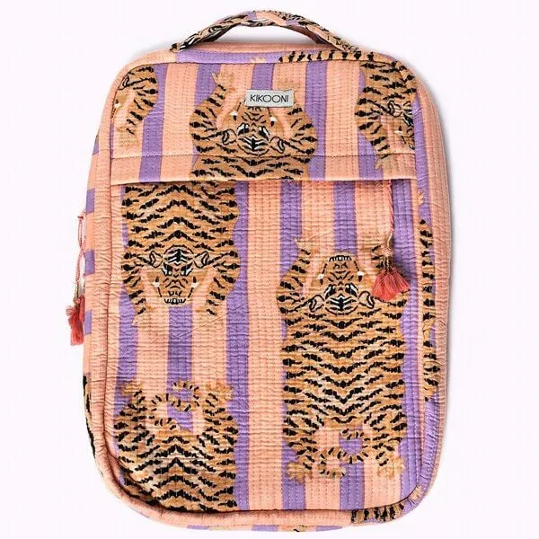 KIKOONI KIKOONI Laptoptasche BUSY K, Poppy tiger peach, – Produktbild 1 von 4