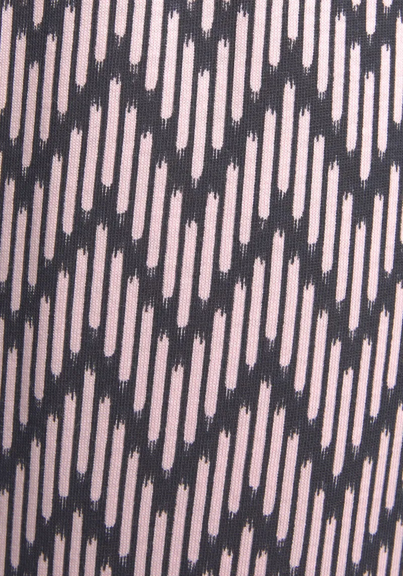 Vivance Dreams by Lascana Pyjama dunkelblau/rosa-gemustert, Dunkelblau/rosa-gemustert, – Produktbild 3 von 3