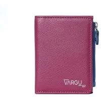 Vargu Vargu Echtleder Geldbörse SINE 1, Cranberry - mauve, – Produktbild 1 von 1