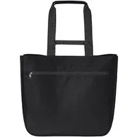 Halfar Halfar Shopper SOFTBASKET aus recyceltem Polyester 40 x 37 x 20 cm Shopper mit herausnehmbaren festem Boden, Schwarz, – Produktbild 1 von 1