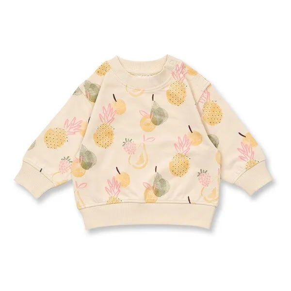 Sense Organics Sense Organics Baby Sweatshirt mit Früchtedruck, Modell SIAM, Früchtedruck, – Produktbild 2 von 4