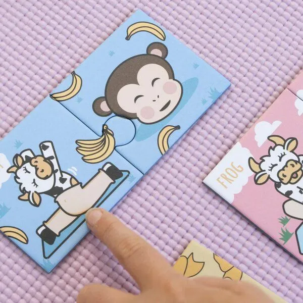 Myga Myga Yoga Puzzle für Kinder "Match & Pose" – Produktbild 2 von 2